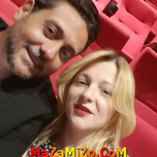 تامر فرج وزوجته