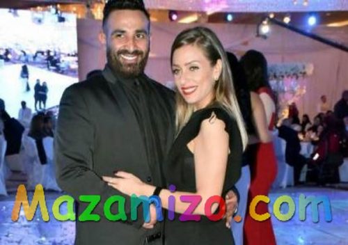 ريم البارودي وزوجها