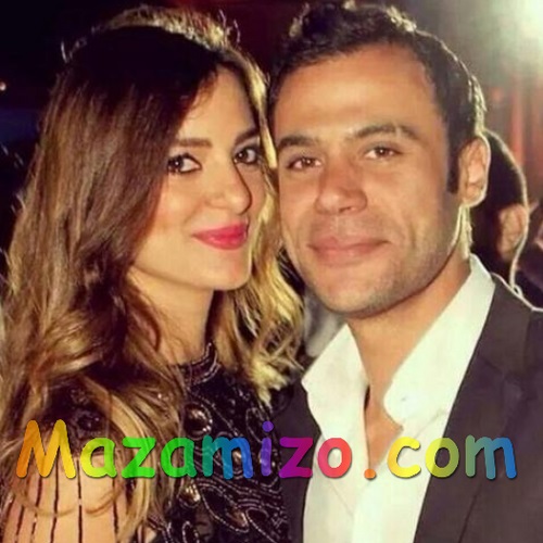 محمد امام وزوجته