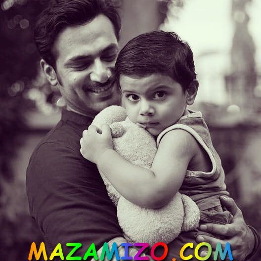 zahid ahmed and his son