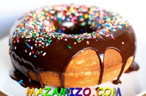 الدونات بالشوكولاته الغنية