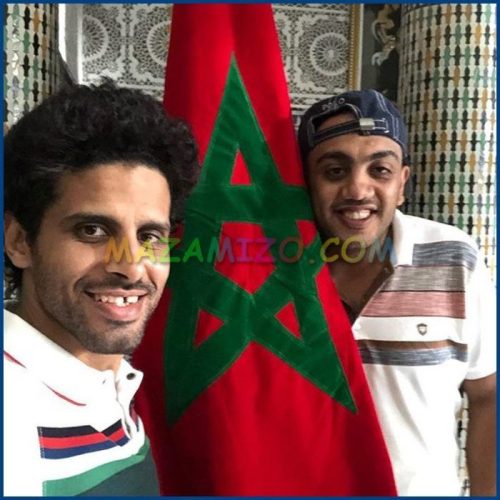 صورة تجمع الميرغني وبين أوس أوس بالمغرب