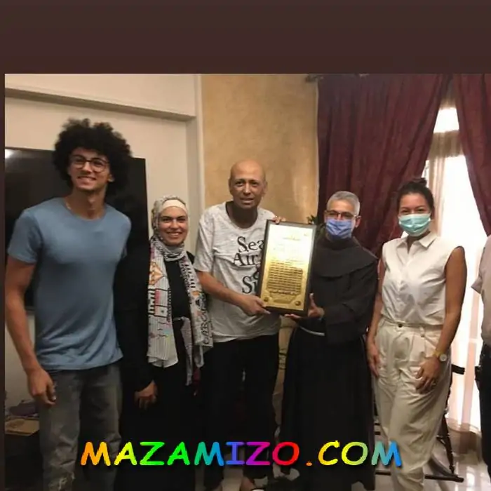 زوجة جمال يوسف وأولاده