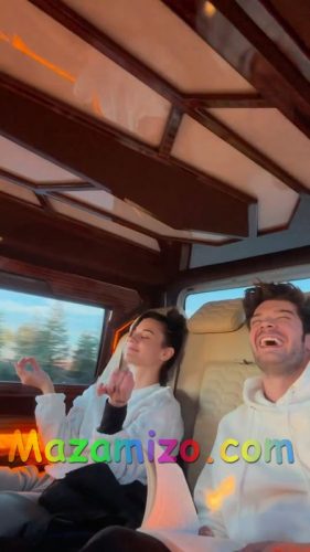 Burak Can and his lover